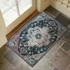 Tapete de sala de estar de luxo leve transfronteiriço, capa completa de veludo de cristal para sofá e mesa de centro, tapete de chão para sala de estar, tapete de cabeceira estilo wabi-sabi, disponível para atacado