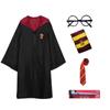 Bata Mágica de Harry Potter Disfraz de cosplay de la película Capa de Halloween Cosplay para niños