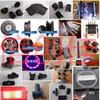 Aleación de Aluminio Puerta Retráctil Eléctrica Accesorios de Plástico Bloque Tenedor de Goma Deslizante Almohadilla Funda Resistente al Desgaste Conector de Clip de Cable Guía