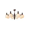 Araña de sala de estar de espectro completo estilo vintage, luz principal retro, modelo 2026, iluminación de recibidor estilo chino nuevo, lámparas de alta gama