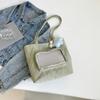Corea del Sur Ins Bolsa de Clase para Estudiantes de Gran Capacidad Bolsa Transparente para el Dolor Bolso de Hombro Cruzado Estilo Japonés Harajuku Antiguo para Chica