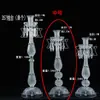 Adereços de Casamento Suporte de Flor de Gelo de Cristal Decoração da Mesa Principal Suporte de Flores para Mesa do Salão de Casamento Vaso Europeu Ornamentos de Ferro