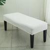 Cubierta Elástica para Banco Largo de Hogar a Cuadros de Maíz Espesada Cubierta para Piano Cubierta para Taburete de Maquillaje Cubierta para Taburete Cambiador de Zapatos