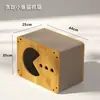 Tabla Rascadora y Cama para Gatos Combinadas, Duraderas y Resistentes a los Arañazos, No Suelta Residuos, Tabla Rascadora de Cartón Corrugado Extra Grande, Juguete para Gatos