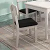 Sillas de Madera Maciza, Sillas de Comedor, Sillas con Respaldo para el Hogar al por Mayor, Taburetes, Escritorios, Mesas y Sillas de Comedor, Simples de Madera Maciza, Lujo Ligero