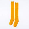 Calcetines de primavera y otoño para mujer JK calcetines de algodón de color sólido calcetines ajustados de otoño e invierno calcetines negros hasta la rodilla moldeadores de piernas para mujer