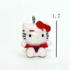 Mini Case para Teléfono con Gato, Conejo, Oso Clavado Cadena Colgante Decoración de Bolso Accesorios de Colgantes DIY