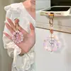 Colgante Exquisito Chapado en Oro de Resina, Cadena para Teléfono Fresca y Sencilla, Cadena para Bolso Delicada, Llavero, Adorno para Pulsera al por Mayor