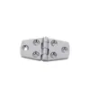 Bisagra de 57*38 mm Acero Inoxidable 316 Accesorios de Ferretería Marina para Cubierta de Escotilla de RV, Yates, Barcos Bisagra Marina