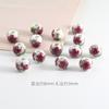 Accesorios para Joyería Cuentas de Cerámica Azules y Blancas Cuentas Sueltas Cuentas con Calcomanía de Jingdezhen Material para DIY Pulsera Accesorios Hechos a Mano Venta al por Mayor