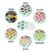 Caja de silicona de 7 compartimentos para suplementos alimenticios caja de suplementos para alimentos de bebé caja de hielo para sub-empaque molde de hielo con tapa molde de hielo suministro transfronterizo de Amazon