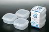 Caja de Almuerzo Crisper con Iones de Plata Importada de Japón Caja Sellada para Alimentos Refrigerados en Refrigerador Alimentos para Microondas Empaque de Alimentos