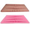 Precio de fábrica cadena larga de cuentas molde para decoración de pasteles DIY silicona azúcar horneado herramientas de chocolate H2898