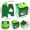Cross Border 2025 Fiesta Temática del Día de San Patricio Ambiente Diseño Caja de Dulces Trébol Caja de Regalo Mayoreo