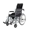 Silla de Ruedas Ligera Plegable para Personas Mayores, Adecuada para Jóvenes con Fracturas y Personas Mayores con Parálisis, Portátil y Plegable