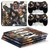 Venda Direta da Fábrica Adesivos Ps4Pro Filme de Desenho Acabamento Fosco Sem Resíduo de Cola Suporta Dropshipping Red Dead Redemption Modelo Apex