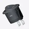 Interruptor Redondo em Forma de Barco de Dois Pinos e Duas Velocidades para Venda por Atacado, com Diâmetro Externo de 23mm e Altura de 20,7mm, Interruptor Rocker 6A 250V