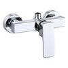 Grifo de baño con ducha con peso Sifang, válvula mezcladora oculta de agua fría y caliente, fábrica de plomería Nanan, venta directa al por mayor