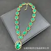 Novo Conjunto de Joias Medievais de Diamante Tcheco de Cristal Swarovski Joias de Nicho Conjunto de Quatro Peças Fornecimento do Fabricante Atacado
