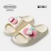 Pantuflas Infantiles para Niñas, Verano para Interiores Casa Antideslizantes Baño Dibujos Animados Pantuflas, Nuevo Modelo 2026 Pantuflas para Padres e Hijos para Mujeres