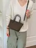 Bolsa de Mão Retrô Simples de Luxo Leve Japão Coreia Bolsa Saco Feminina Outono Estilosa Versátil para o Dia a Dia Ombro Único Transversal