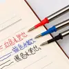 Recarga de tinta para caneta esferográfica em linha atacado metal neutro universal vermelho azul preto 0.50.7 substituição para caneta de assinatura recarga à base de água