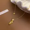 Collar con Colgante de Moneda de Pez Koi Chapado en Oro de 24 Quilates con Circonita, Nueva Cadena para Suéter Estilo Chino, Accesorio de Lujo Ligero de Gama Alta