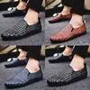 Zapatos de Primavera Zapatos de Hombre Zapatos Casuales para Hombre Zapatos de Moda Zapatos Perezosos Cubre Pie Sociales Zapatos Slip-on Brillo