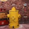 Bote de Basura Retro Americano Creativo Estilo Industrial Arte en Hierro Hidrante Antiguo Operado con Pedal Adornos de Bote de Basura