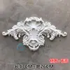 Flor de gesso francesa para canto Flor central de parede Flor de parede Fundo de parede Parede de sofá Parede de TV Flor em relevo Escultura de flor de canto Cabeça de porta europeia Flor
