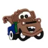 Charms de Sapato Fofos Temáticos de Carros de Desenho Animado Mais Vendidos Transfronteiriços-Acessórios Decorativos Removíveis de PVC