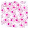 Acrílico Transparente Cor Interna Ameixa Flor Bead Cor Média Bead Straight Hole Flower diy Pulseira Colar Bolsa Frisado Acessórios