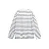 Ropa para Hombre Beijie Verano 2026 Nueva Camiseta de Manga Corta con Cuello Henley Camiseta Rayada de Moda para Hombre Camisa Básica de Media Manga