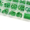 Los fabricantes de origen suministran anillo tórico de caucho de nitrilo de 270 piezas, anillo de sellado verde antideslizante, junta de goma resistente a altas temperaturas