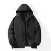Abrigo acolchado de algodón para hombre, chaqueta con capucha suelta de invierno a la moda, chaqueta impermeable, abrigo grueso y cálido para jóvenes, abrigo acolchado de algodón para exteriores para hombre