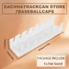 Soporte Personalizado para Gorra de Béisbol de Acrílico Bolsa de Almacenamiento para Sombreros Estante de Exhibición para Gorras de Béisbol Estante de Almacenamiento