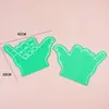 En Stock Fábrica de Origen Guantes de Animación de Eva de Colores para Eventos Deportivos, Palmas de Espuma para Conciertos, Hechos a Medida