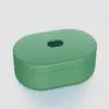 Adecuado para funda de auriculares Redmi Airdots2, funda protectora de silicona de color sólido de una sola pieza a prueba de polvo para auriculares Redmi 2 sin hebilla