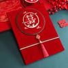 Libro de regalos de contabilidad de bodas, lista de regalos de bodas, registro de invitados al banquete de bodas, lista de regalos del libro de regalos rojo chino
