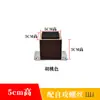 Patas Cuadradas de Madera Maciza para Sofá Patas de Cama Patas de Mesa de Café Patas de Gabinete Patas de Mesa y Silla Patas de Soporte Patas de Muebles Patas de Madera Almohadillas Elevadoras para Pies