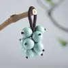 Patrimônio Cultural Imaterial Método Antigo Pérola de Perfume DIY Pingente de Carro Pingente de Telefone Acessórios Cacho de Uva Pulseira Multi-Tesouro Peça Única Dropshipping