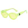 2024 Nuevas Gafas de Sol Femeninas Gafas de Sol de Celebridad de Internet Ojos Moda para Hombre Fotografía Callejera Marco Retro Personalizado Venta al por Mayor