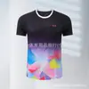 Ropa de Bádminton, Manga Corta, Secado Rápido, Transpirable, Ropa Deportiva de Tenis, Mismo Estilo para Hombres, Mujeres y Niños, Ropa de Entrenamiento de Competición Absorbente de Sudor, Compra Grupal