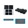 Set de protección para host de Steam Deck: red antipolvo + pegatina para teclas y panel táctil + set de tapas de silicona para joysticks