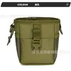 Bolso de hombro pequeño personalizado, bolsa impermeable para tirachinas, bolsa de cintura portátil para almacenamiento de canicas y perdigones de arcilla, bolsa con cordón táctica multifuncional para exteriores