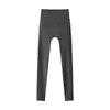 Nuevos pantalones de tiburón negros y dorados de otoño para mujer, adecuados para usar en la calle sin vergüenza, de cintura alta, control de abdomen, adelgazantes, levanta glúteos, pantalones de yoga