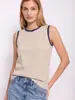Amazon Europa Moda Chaleco Rayado 2026 Verano Wildberries Rusia Sin Mangas Ropa de Mujer