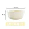 Prato Colorido Sob Esmalte de Jingdezhen, Prato de Jantar Doméstico, Prato Fundo Estilo Europeu, Louça Simples para Casa Nova, Prato de Jantar de Cerâmica Espessa