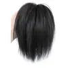 Peruca para Galinheiro, Cabeça de Bola, Cabelo Artificial, Agarrador Sexy Estiloso, Rabo de Cavalo Liso, Rabo de Cavalo Duplo Divertido, Estilo Coreano