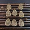 Llavero de Cobre Puro Día Grande Colgante de Mil Manos Creativo Seis Caracteres Verdad Latón Tarjeta Buda Cobre Artesanías